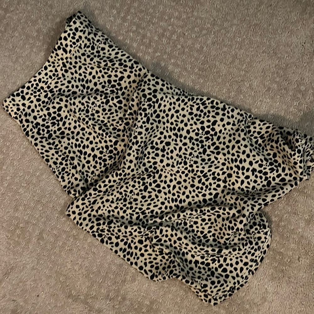 SOLD Animal print midi skirt